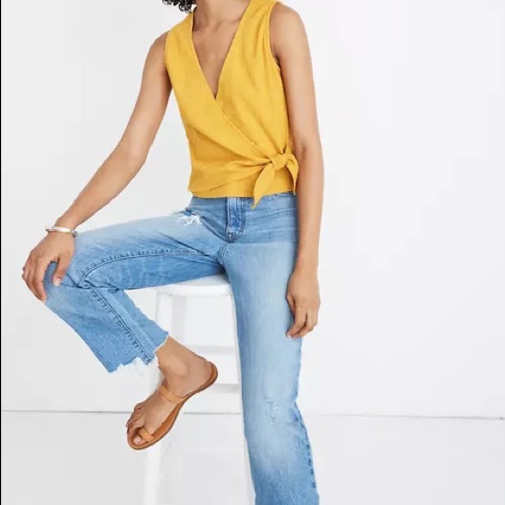 Mustard Tank Top